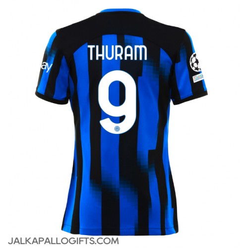 Inter Milan Marcus Thuram #9 Kotipaita Naiset 2023-24 Lyhythihainen